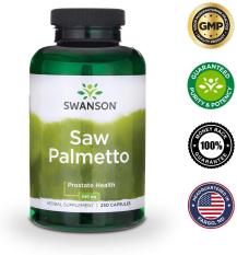 Viên uống Saw Palmetto hỗ trợ sức khỏe tuyến tiền liệt đường tiết niệu và mọc tóc 250 viên