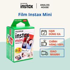 Film Instax Mini FUJIFILM – Viền trắng – Date xa 2023-2024 – Giấy in ảnh cho máy chụp lấy liền Fujifilm Instax Mini