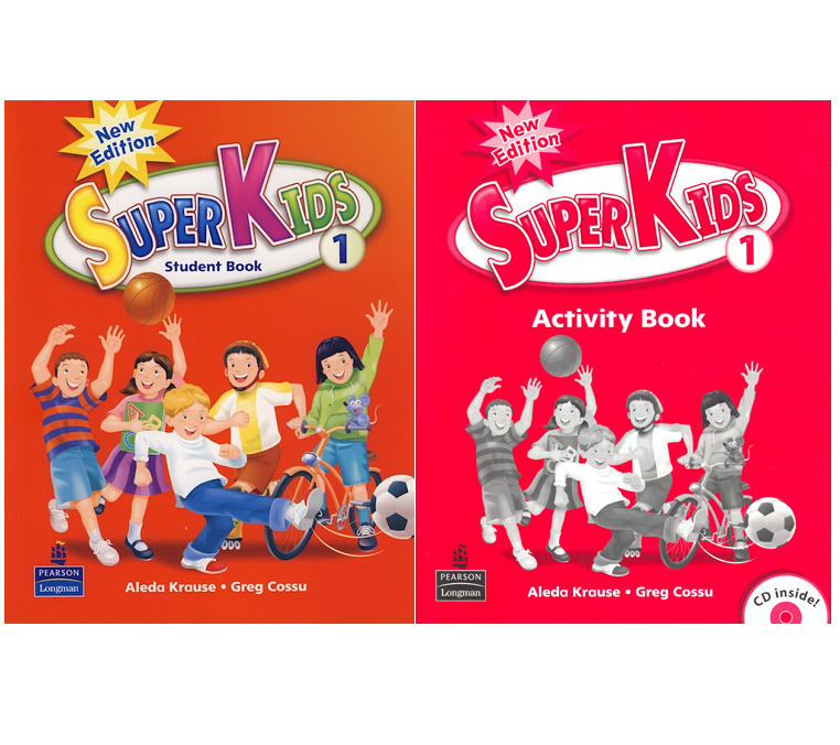 Bộ SuperKids 1 New Edition (2 sách + CD)