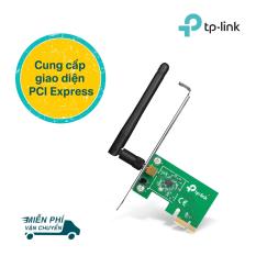 TP-Link Card mạng PCI Express Wifi Băng tần kép Chuẩn N 150Mbps Kết nối bảo mật cao- TL-WN781ND-Hãng phân phối chính thức