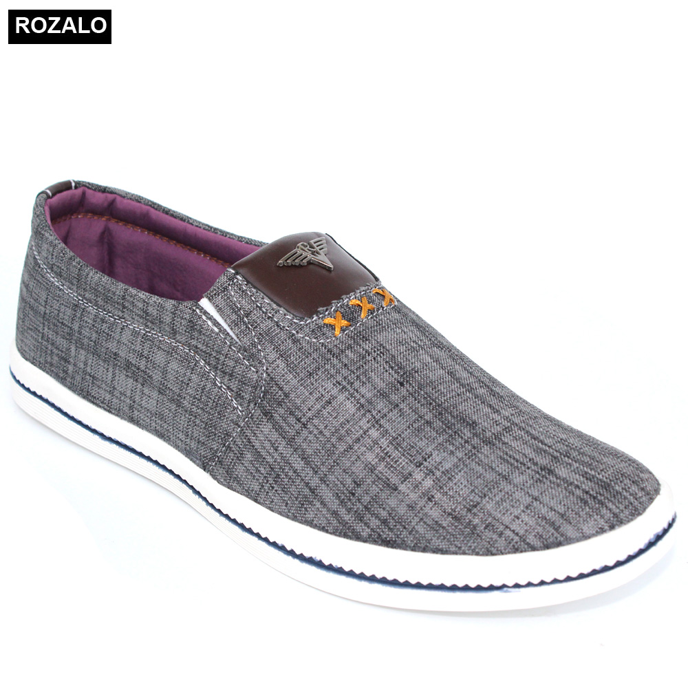 Giày lười vải nam Rozalo R4000