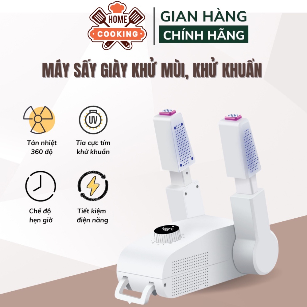 Máy Sấy Giày ChangHong, Làm Khô Giày Nhanh Khử Mùi Hôi Tất Vớ, Diệt Vi Khuẩn Cho Giày Của Bạn,...
