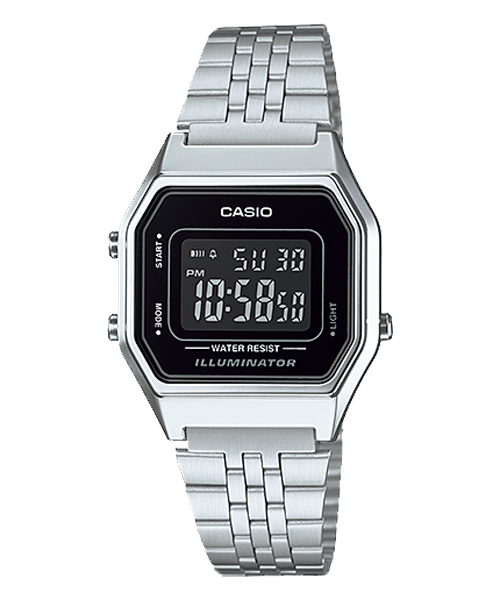 Đồng hồ Casio Nữ LA680WA-1B bảo hành chính hãng 1 năm – Pin trọn đời