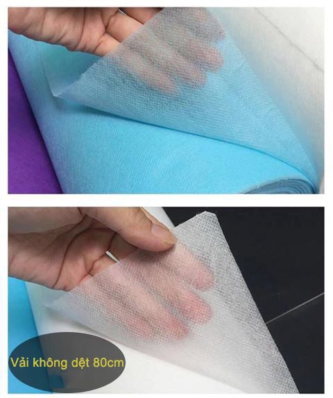 [HCM]Vải không dệt trải giường - cuộn 50 miếng (80x160 cm)