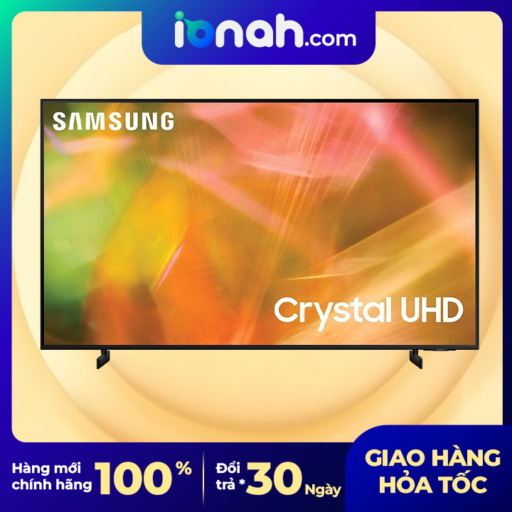 Smart Tivi Samsung 4K 75 inch Crystal AU8100 – Voice search Tiếng Việt , Kết nối bluetooth – UA75AU8100 – 75AU8000