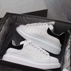 Giày Sneakers Nam – Nữ Mcc Đế Xịn Gót Đen Nỉ Kiểu Dáng Hàn Quốc Bán Chạy 2020-Hàng Nhập Có Video