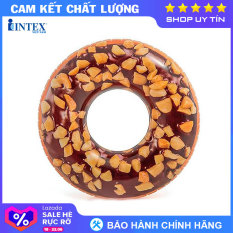 Phao bơi Donut khổng lồ mẫu mới INTEX 56262 – Phao bơi cho bé, Phao bơi trẻ em, người lớn