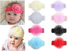 Combo 02 Băng Đô Hoa Bản Rộng Nhiều màu Xinh Xắn Cho Bé