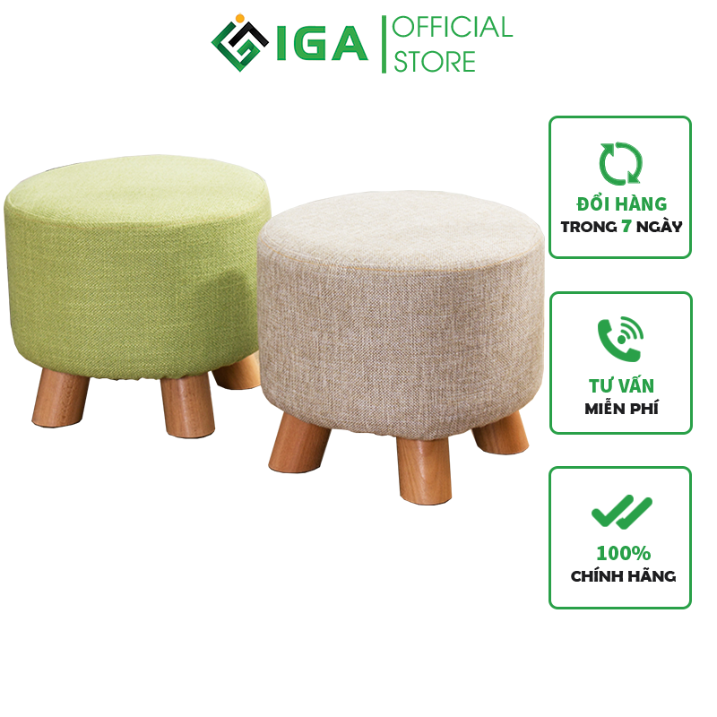 Ghế Đôn Tròn, Ghế Đôn Sofa Cao Cấp - GP28