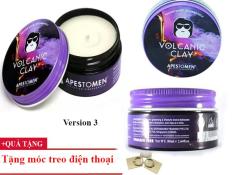 sáp vuốt tóc tốt, sáp vuốt tóc cho tóc cho nam, các loại keo vuốt tóc nam, các loại sáp vuốt tóc tốt bán, sáp vuốt tóc nam, sáp vuốt tóc volcanic version 3, lắp nhôm (tặng khuyên điện thoại) -HÀNG XÁCH TAY TAI SINGAPO