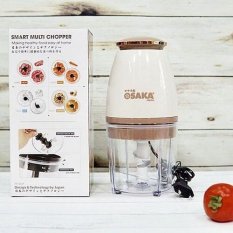 Máy Xay Sinh Tố Đa Năng OSAKA Nhật Bản chính hãng công suất cực lớn, dung tích 750ml, Xay Thịt – Xay Đá – Hoa Quả siêu nhanh, chưa đến 5s bạn đã có cốc sinh tố thơm ngon, bổ dưỡng- bán kèm máy xay 250ml sạc điện