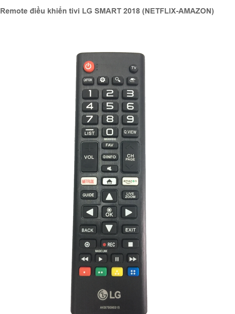 Remote Điều Khiển Tivi LG Smart Netflix - Amazon