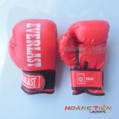 Găng Tay Đấm Boxing Everlast cỡ trung 30 – 45kg (Đỏ)