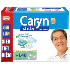 Bỉm – Tã dán người lớn Caryn Dan M-L40 – 40 Miếng