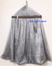 Võng lưới 2 lớp – Cỡ Đại 245 x165 cm – Cán thép dài 58cm – Võng Nặng 1kg4