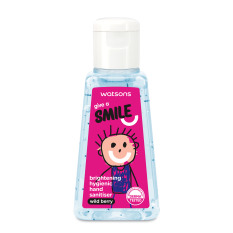 Gel Rửa Tay Khô Watsons Smile Brightening Hygienic Hand Sanitiser Wild Berry Hương Dâu Rừng 30ml