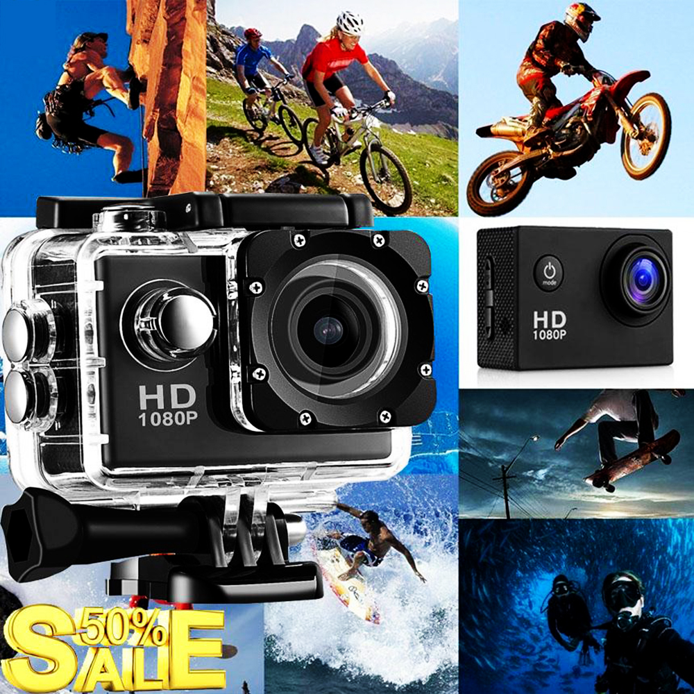 Camara chống rung - Camera hành trình Sport Cam HD 1080P,Cao cấp, Ghi hình sắc nét chân thực, Giảm giá...