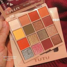 TUTU – Bảng mắt 16 màu KAQI COLOR hàng nội địa Trung