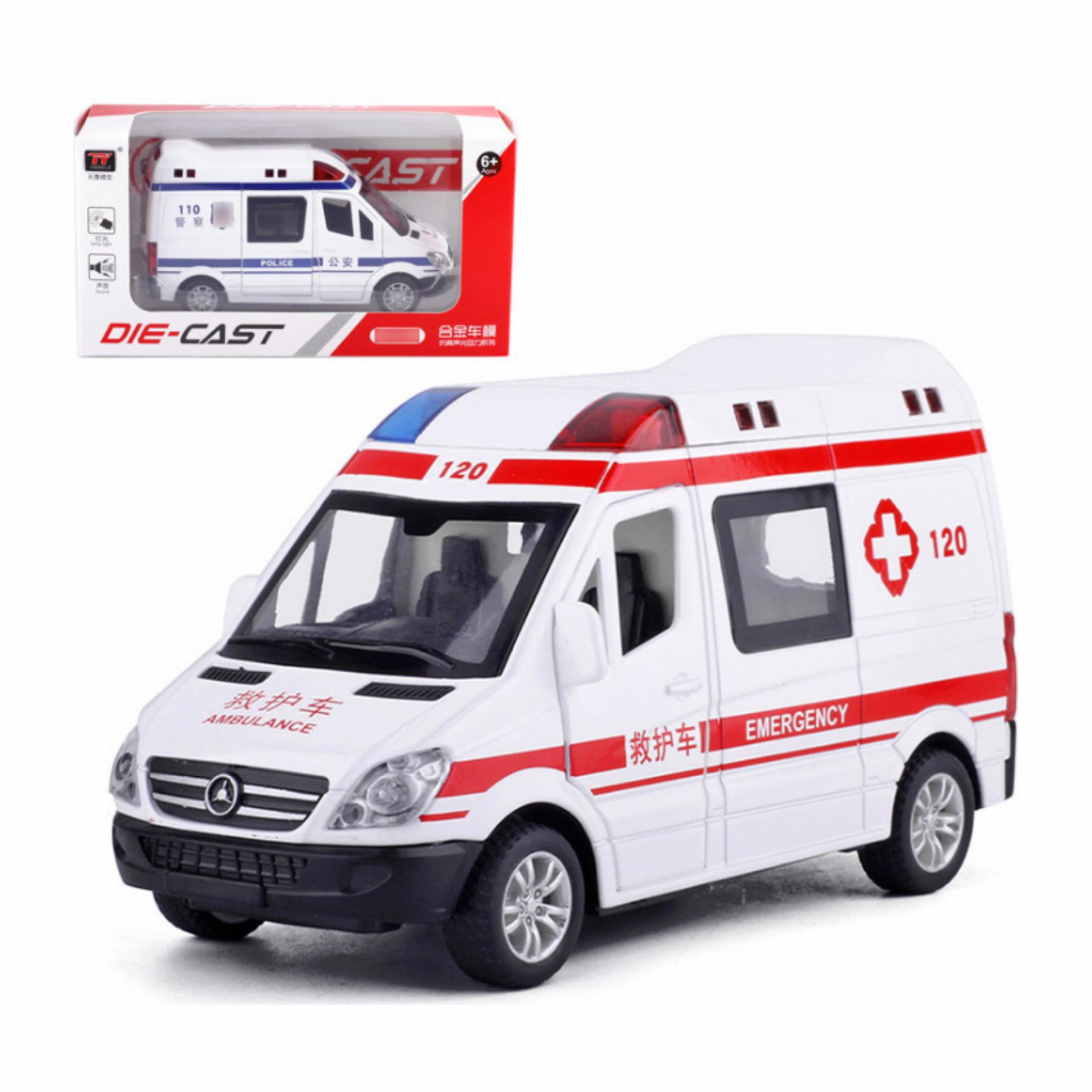 HÀNG CÓ SẴN Mô hình đồ chơi xe cứu thương đèn pha âm thanh cấp cứu như thật  đồ chơi giáo dục phù hợp cho bé trai và bé gáiđồ chơi trẻ