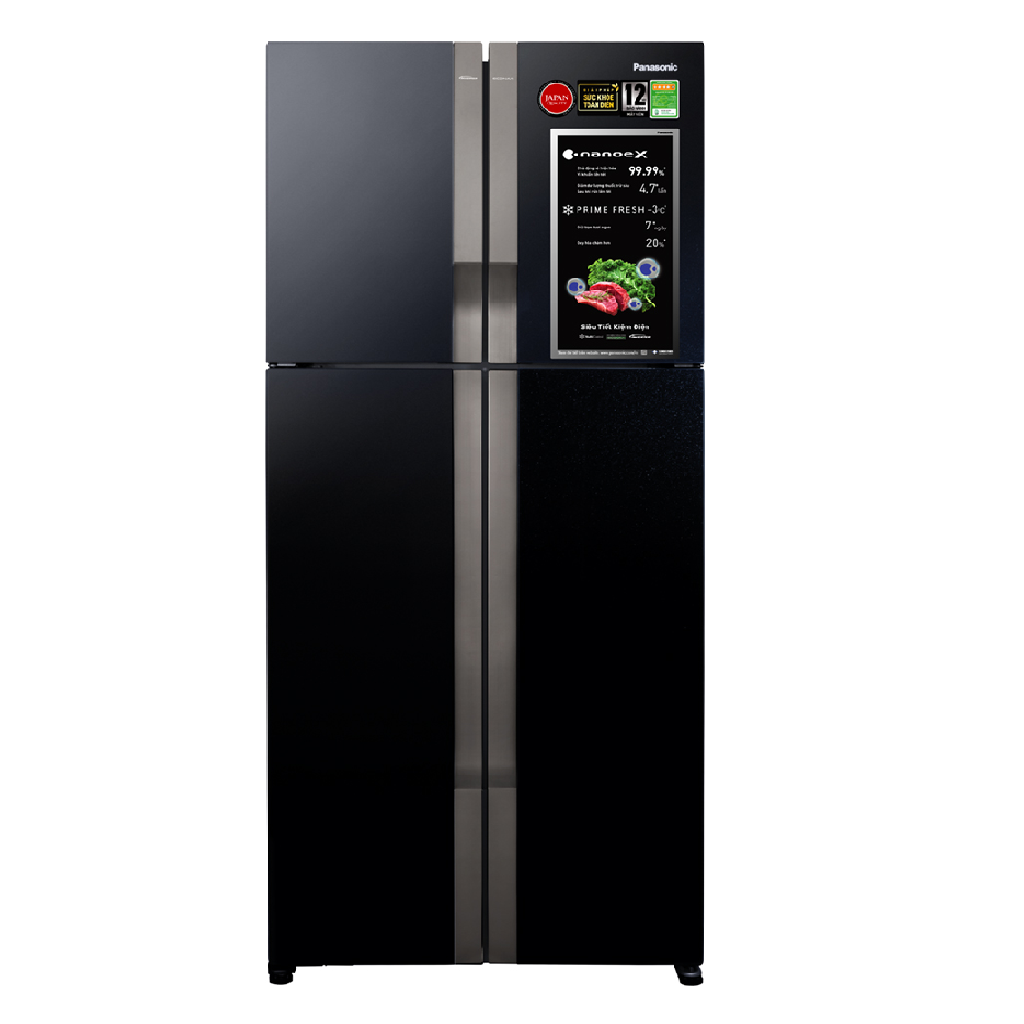 [GIAO HÀNG XUYÊN TẾT]Tủ lạnh Panasonic Inverter 550 lít NR-DZ601YGKV Công nghệ NanoeX diệt khuẩn 99,99%, Ngăn đông mềm, Ngăn...