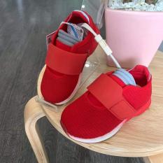 Gm store- Giày sneaker 1 đai to màu đỏ, xanh cho bé