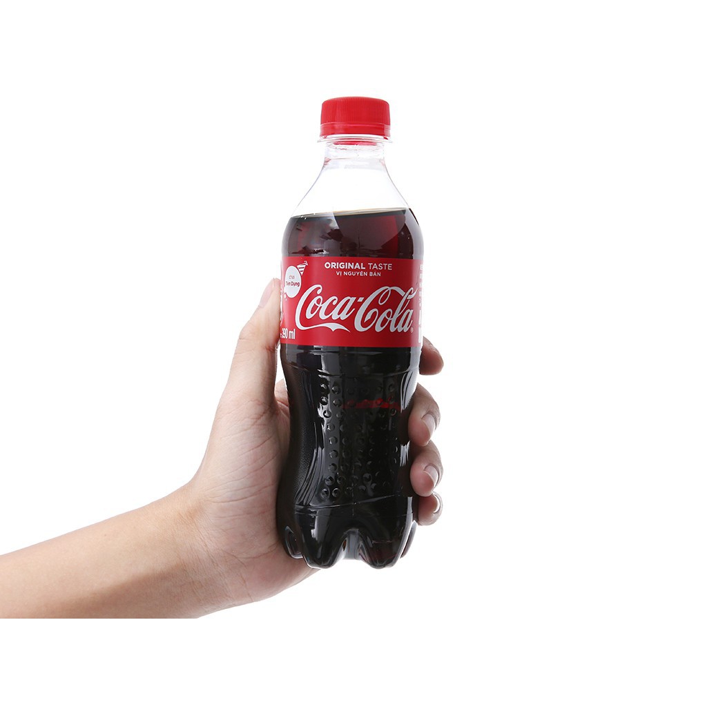 [Siêu thị VinMart] - Nước giải khát có gas Coca Cola chai 390ml
