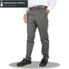 Quần Kaki Nam Trung Niên Ống Suông, Vải Khakis Loại Dày, Phom Chắc Chắn, Không Lo Ra Màu