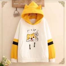 ÁO KHOÁC HOODIE UNISEX NAM NỮ CHÚ CHÓ VẪY TAY PHỐI MÀU CHẤT VẢI DÀY DẶN ẤM ÁP – BIG SHOP