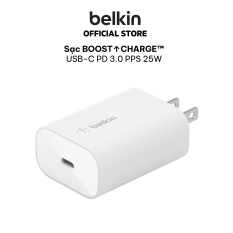 Adapter sạc BOOST↑CHARGE™ 25W USB-C PD (PPS) Belkin – WCA004dqWH