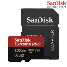 Thẻ Nhớ MicroSDXC SanDisk Extreme Pro V30 A2 128GB 170MB/s SDSQXCY-128G-GN6MA