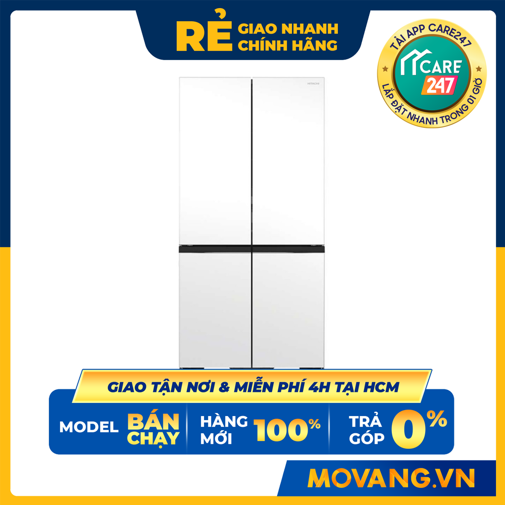[HCM] Tủ lạnh Hitachi R-WB640VGV0X MGW – Bảo hành chính hãng