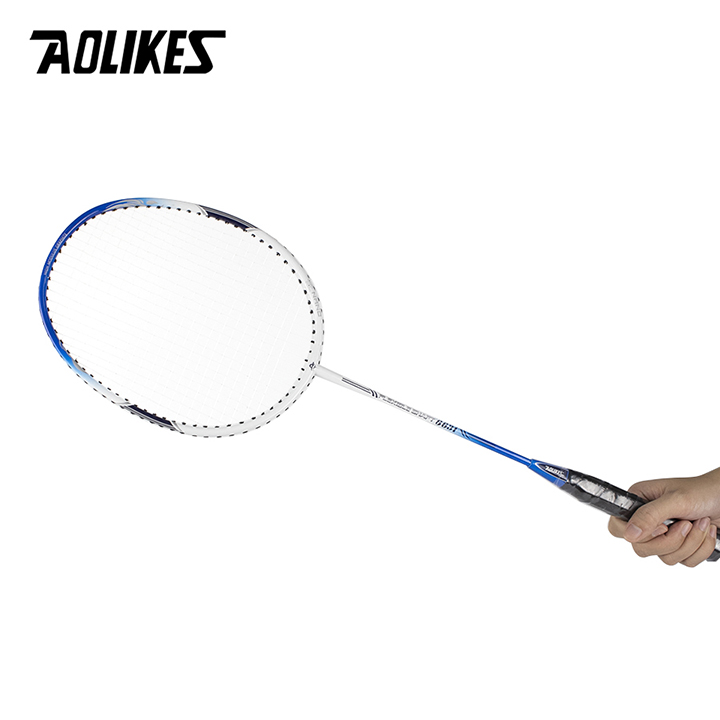 Combo 2 vợt cầu lông AOLIKES A-6631 + hộp 12 quả cầu cao cấp