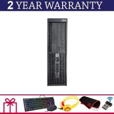 Máy Trạm Mini HP WORKSTATION Z220 SFF Core I7 3770, Ram ECC 8GB, SSD 240GB, HDD 2TB + Bộ Quà Tặng