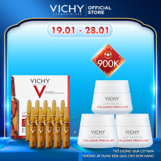 Tinh chất cô đặc giúp phục hồi và chống lão hóa Vichy Liftactiv Specialist Peptide-C Anti Aging Ampoule 1.8ml x 10