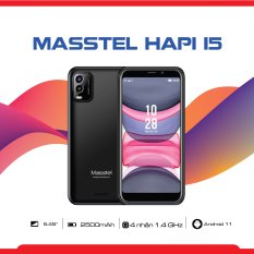 Điện thoại Smartphone Masstel Hapi 15