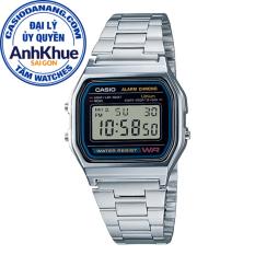 Đồng hồ unisex dây kim loại Casio Standard Anh Khuê A158WA-1DF