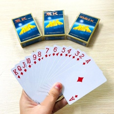 ĐỒ CHƠI BÀI BỊP bài 52 lá nhìn xuyên Bộ Bài Tây Double K 52 lá, Tú Lơ Khơ Bài nhìn xuyên mới 2023