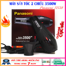 (Giá sỉ) Máy sấy tóc chuyên dụng 2 chiều Panasoni 3500W model 5528 có ánh sáng xanh kháng khuẩn – May say toc giá rẻ