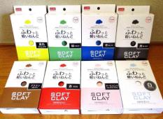 ĐẤT SÉT NHẬT BẢN DAISO SOFT CLAY CỰC HOT (8 MÀU) _MART24