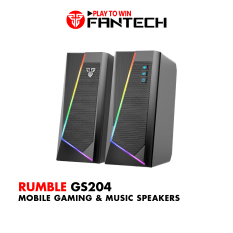 Loa Vi Tính Gaming FANTECH GS204 RUMBLE LED RGB 7 Chế Độ Hỗ Trợ Kết Nối Bluetooth 5.0 và AUX 3.5mm – Hãng Phân Phối Chính Thức