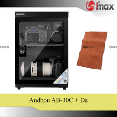 Tủ chống ẩm Andbon AB-30C ( 30 Lít) – Công nghệ Japan + Tặng da lau len (Da thật)