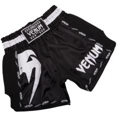 Quần Muay Thai Venum Giant – Black/White