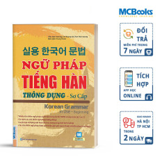 Ngữ pháp tiếng Hàn thông dụng (sơ cấp) – Korean Grammar in use – MCBooks