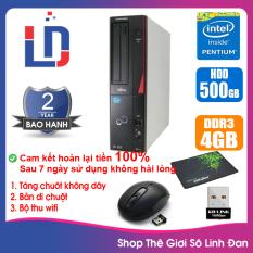 Case máy tính để bàn đồng bộ Fujitsu CPU G620 / RAM 4GB / HDD 500GB