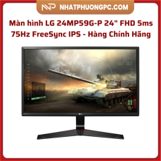 Màn hình LG 24MP59G-P 24″ FHD 5ms 75Hz FreeSync IPS – Hàng Chính Hãng