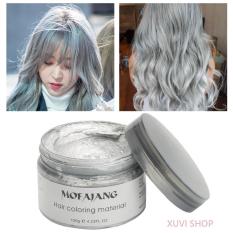 Thuốc Nhuộm Tóc Tạm Thời Màu Xám Khói Nhật Bản MOFAJANG 120g