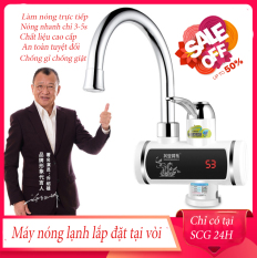 Máy nước nóng lạnh, Máy nóng lạnh lắp đặt tại vòi cao cấp – nhỏ gọn tiên lợi, làm nóng trực tiếp- Chất liệu cao cấp chống giật An toàn tuyệt đối- Bảo hành Uy tín 12 tháng bởi SCG 24h- Hỗ trợ miễn phí giao hàng