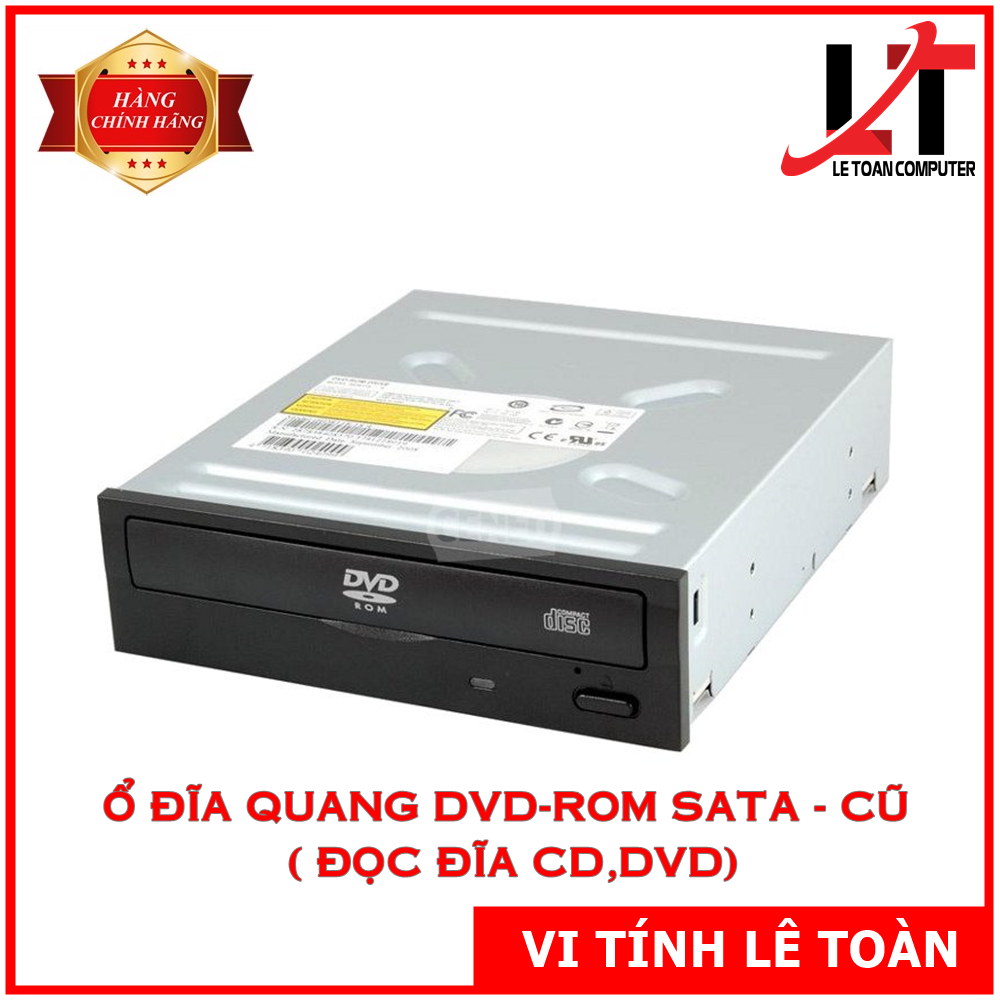 Ổ đĩa quang DVD-ROM SATA – Cũ ( Đọc đĩa CD,DVD)
