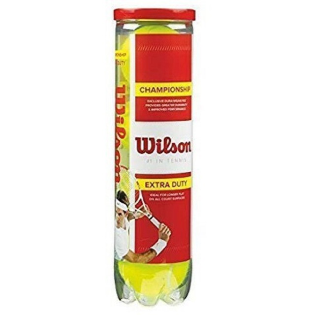 BANH TENNIS WILSON ĐỎ 4 TRÁI