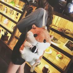 Balo chuột hamster, ba lô hình thú bông siêu dễ thương, có chỗ xỏ tay giữ ấm – C401